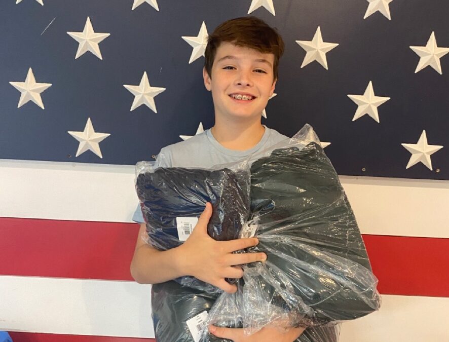 A Young Hero is on a Mission to Keep Veterans Warm this Winter