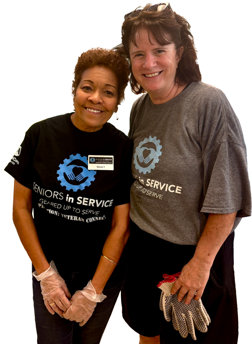Operation: Veteran Connect Volunteers at Pantry Seniors in Service Operation: Veteran Connect Volunteers at Pantry